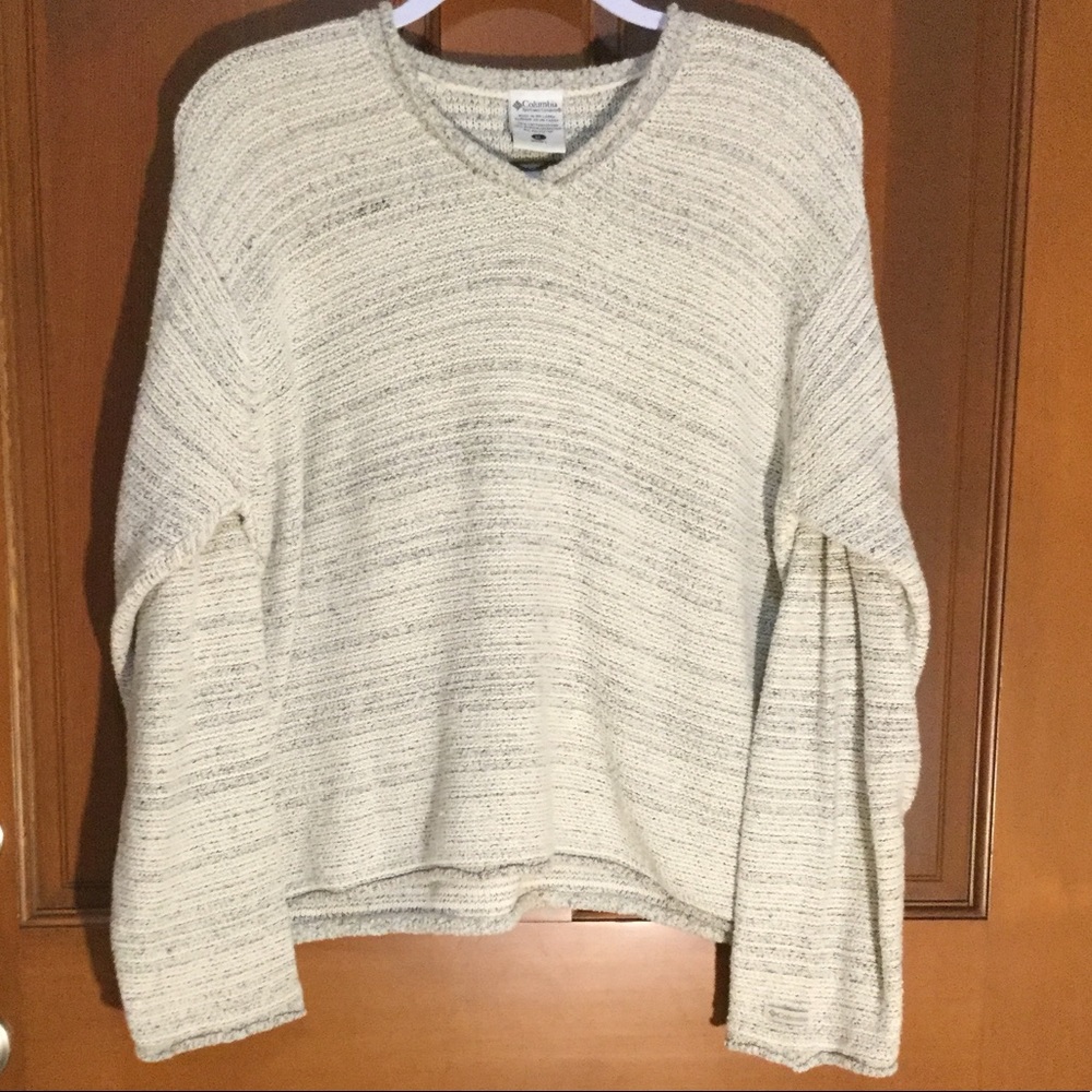 Columbia Sweater Gray & Cream